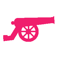 A cannon.